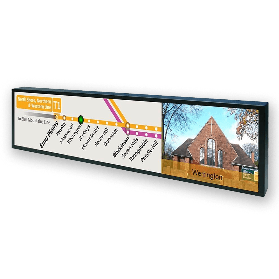 48 Stretched Bar LCD, Resizing Display, 4805-Y
