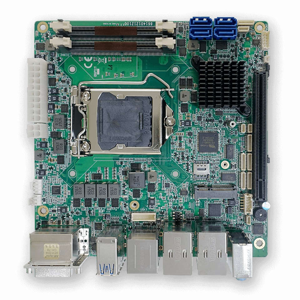 Mini-ITX with Intel® 10th Gen Intel® Core™, AMIX-CML0