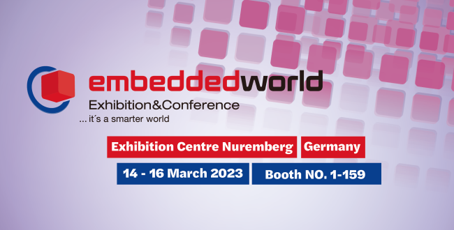 Embedded World 2023 in Deutschland.