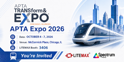 Visit Litemax at APTA TRANSform & EXPO 2026