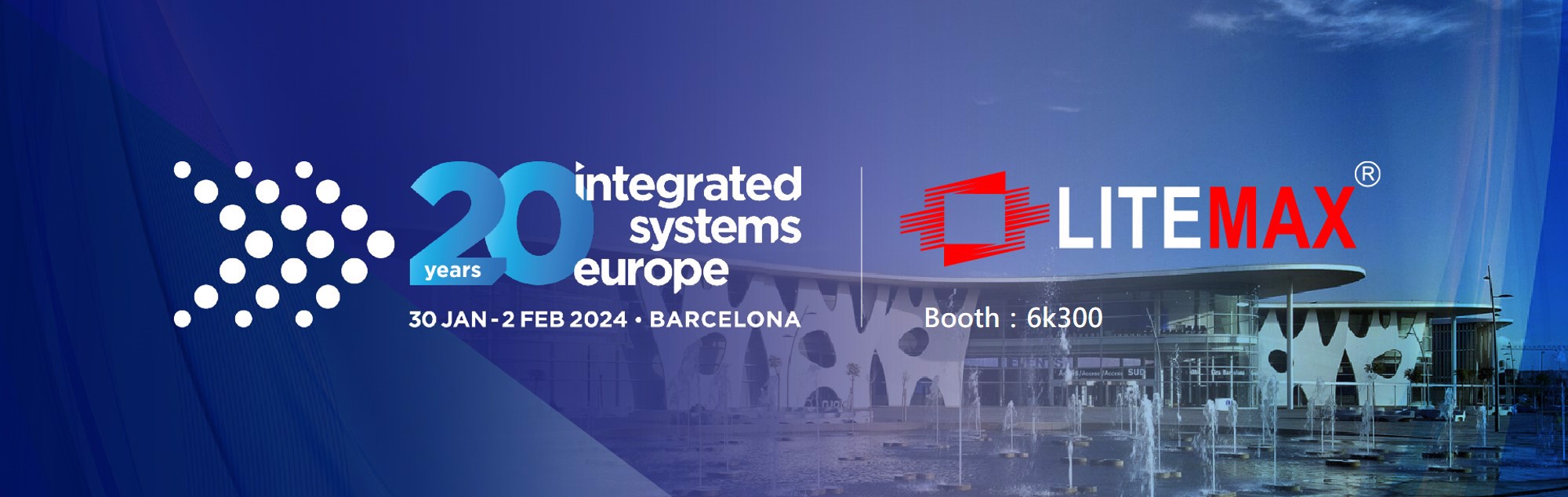 LITEMAX Collaborates with Steliau Iberia and Assured Systems in ISE 2024, Showcasing the Latest Industrial Display Solutions
